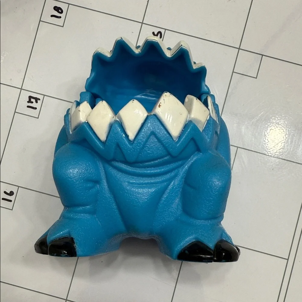 Blue Monster Toy Storage Figure - Kids Toy